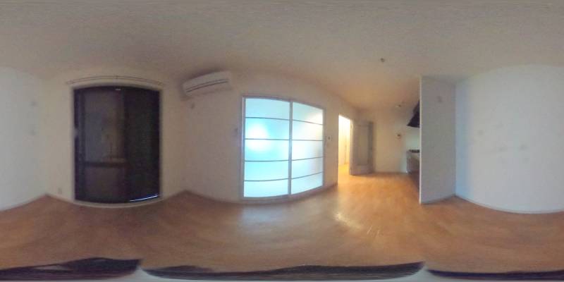 パノラマ画像洋室