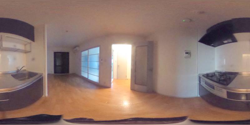 パノラマ画像洋室