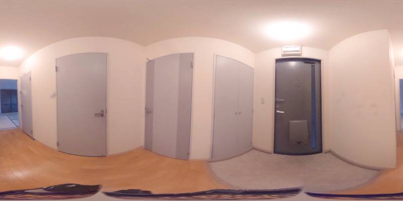 パノラマ画像玄関