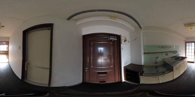 パノラマ画像玄関