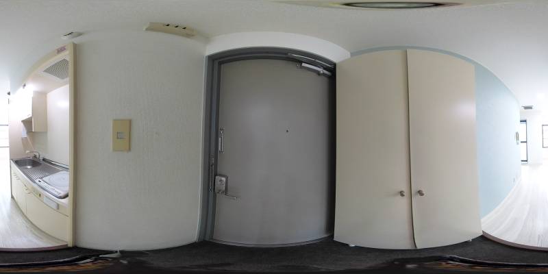 パノラマ画像玄関