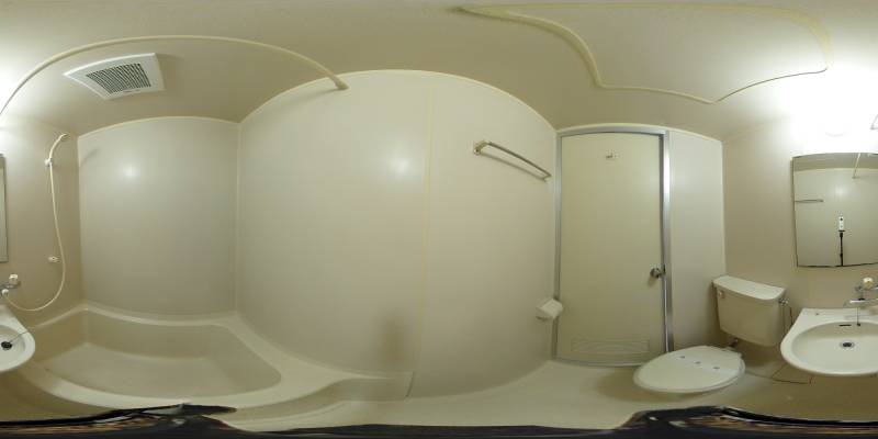 パノラマ画像洗面所