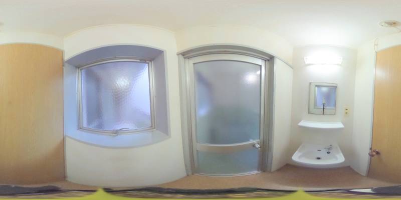 パノラマ画像洗面所