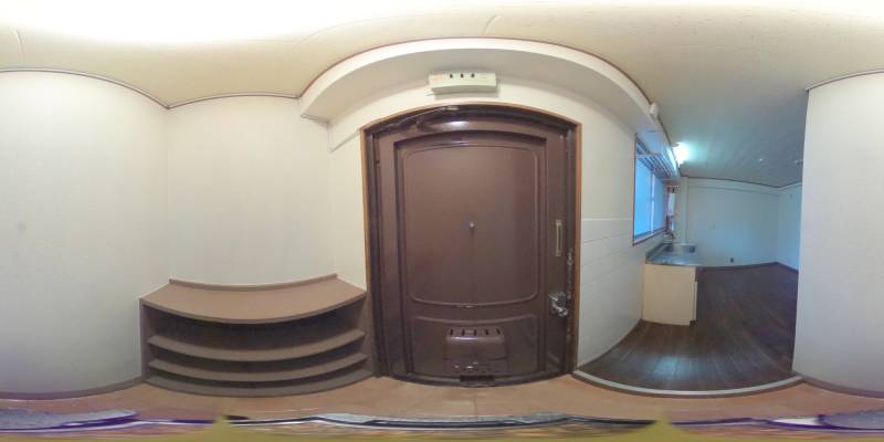 パノラマ画像玄関