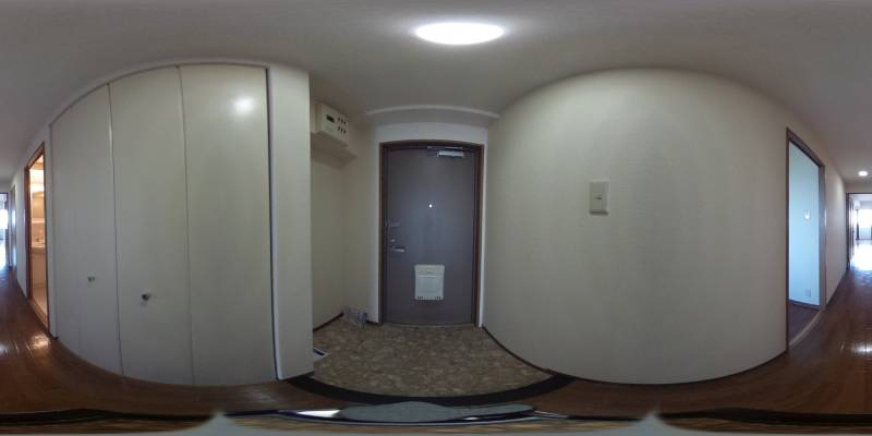 パノラマ画像玄関