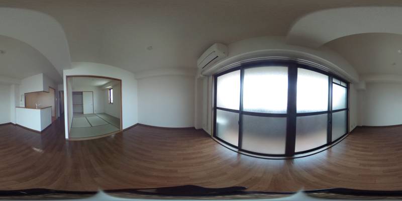 パノラマ画像洋室