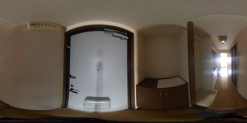 パノラマ画像玄関