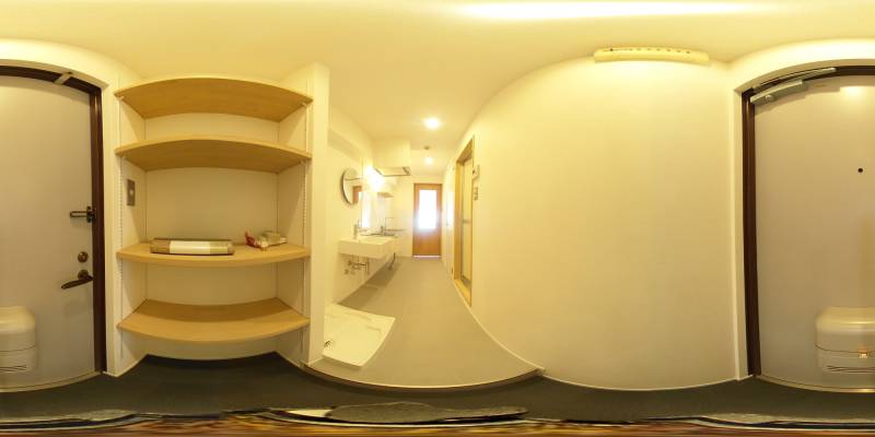 パノラマ画像玄関