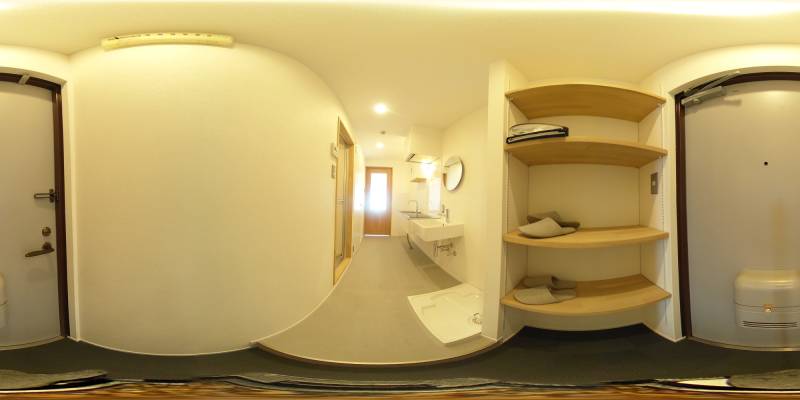 パノラマ画像玄関