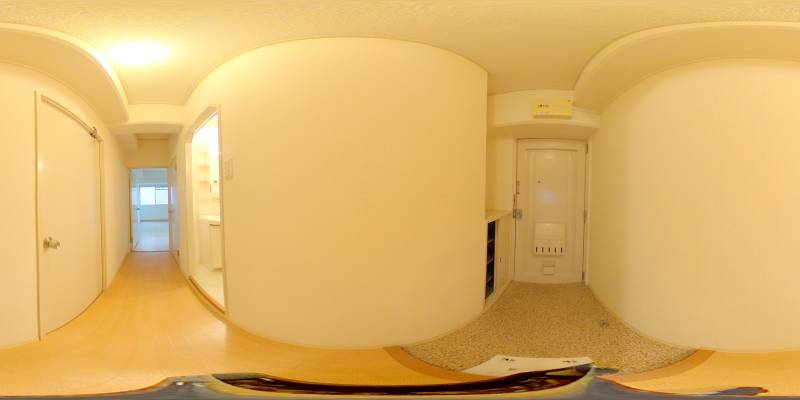 パノラマ画像玄関