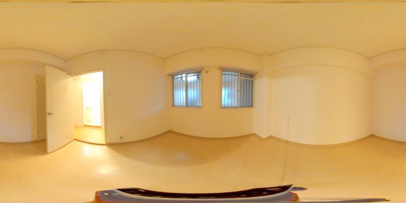 パノラマ画像洋室