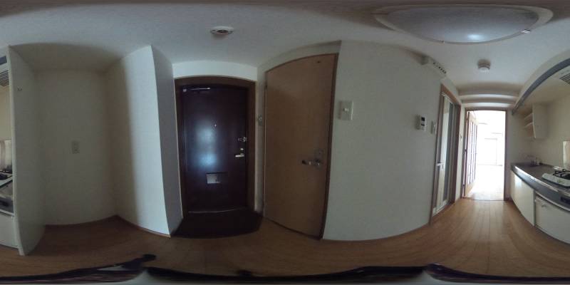 パノラマ画像玄関