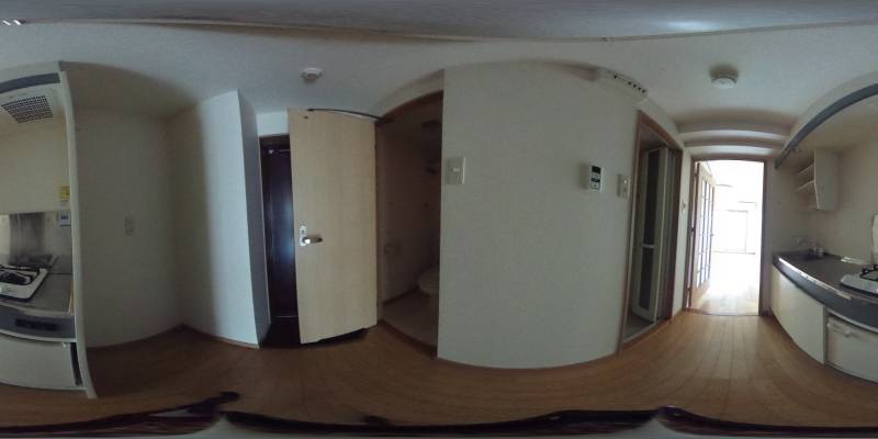 パノラマ画像玄関