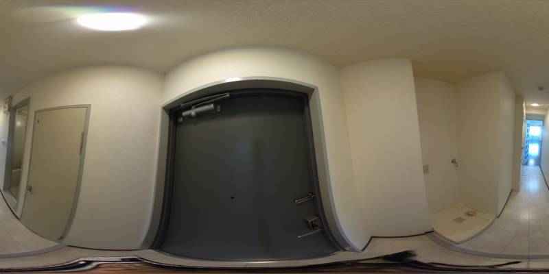 パノラマ画像玄関