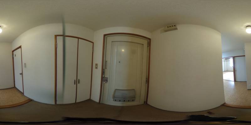 パノラマ画像玄関