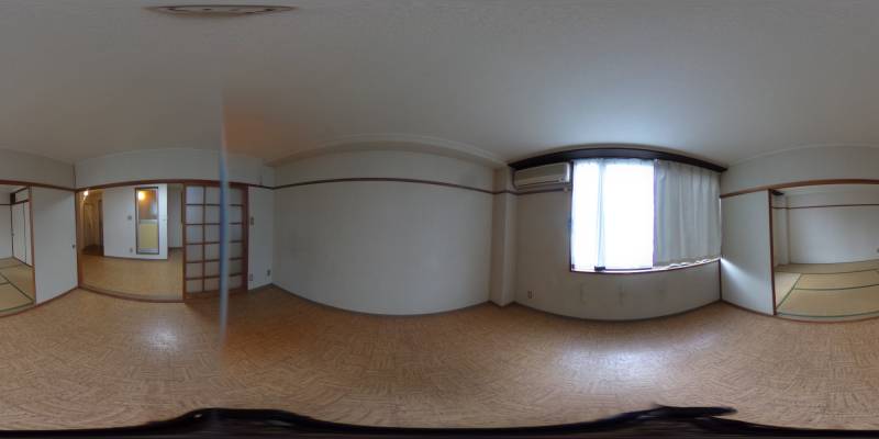 パノラマ画像洋室