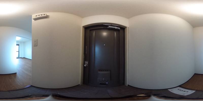 パノラマ画像玄関