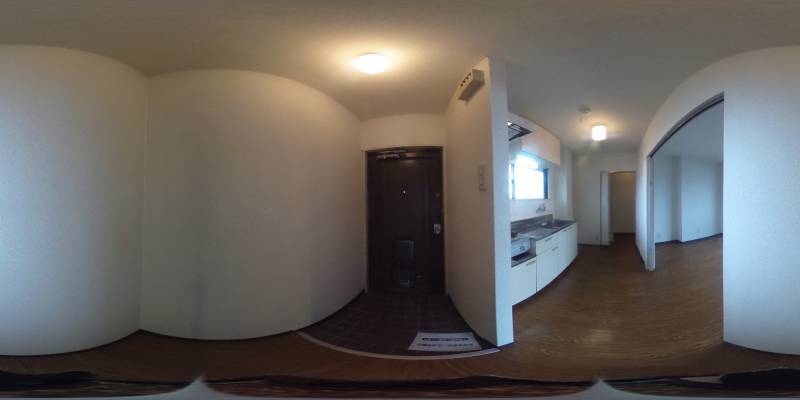 パノラマ画像玄関