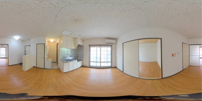 パノラマ画像リビング