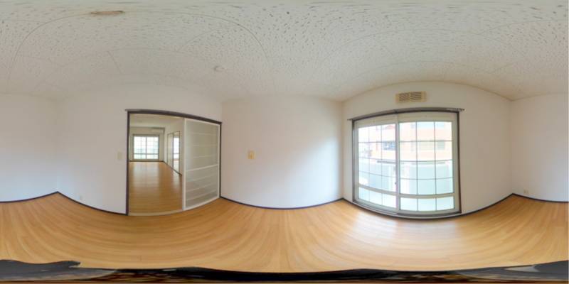 パノラマ画像洋室