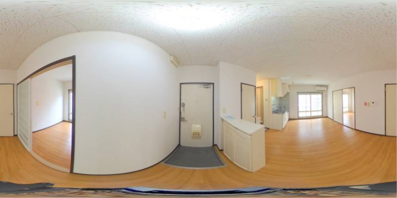 パノラマ画像玄関