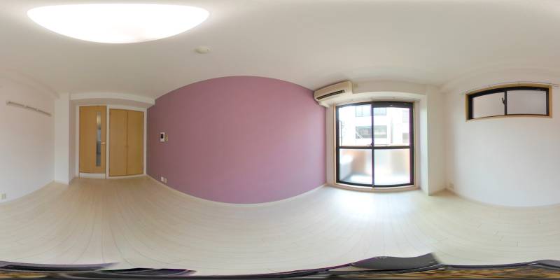 パノラマ画像洋室