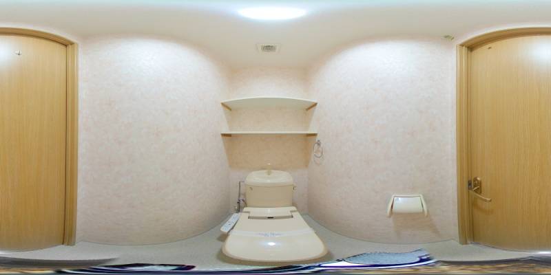 パノラマ画像トイレ