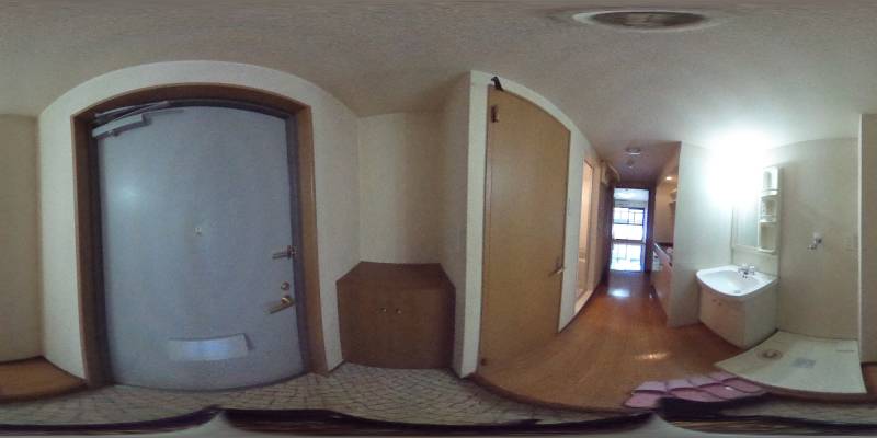 パノラマ画像玄関