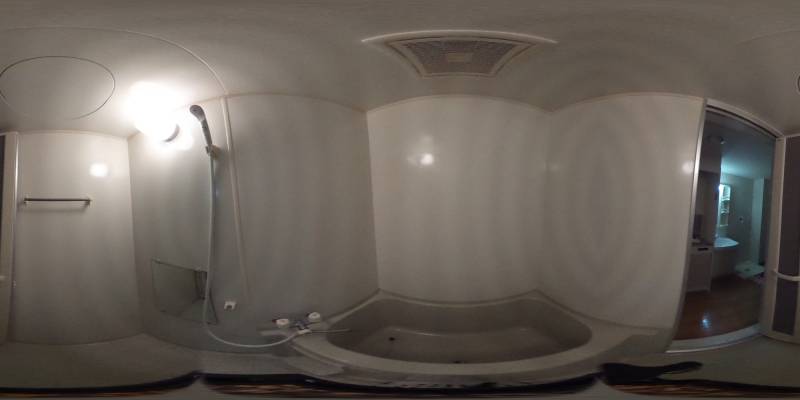 パノラマ画像バスルーム