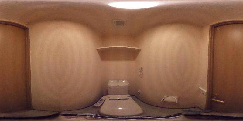 パノラマ画像トイレ