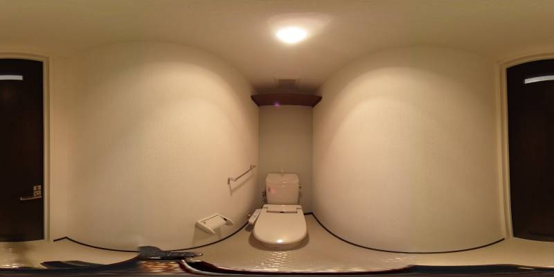 パノラマ画像トイレ