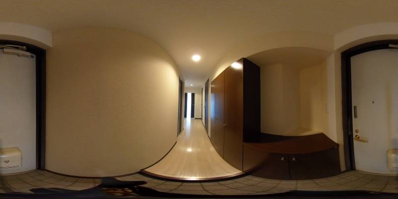 パノラマ画像玄関