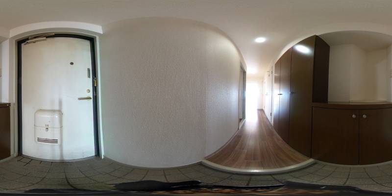 パノラマ画像玄関