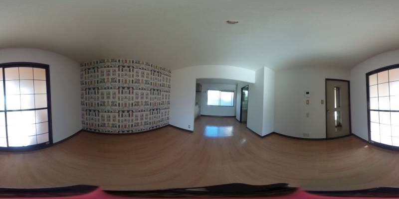 パノラマ画像リビング