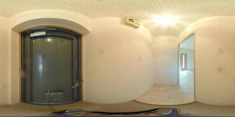 パノラマ画像玄関