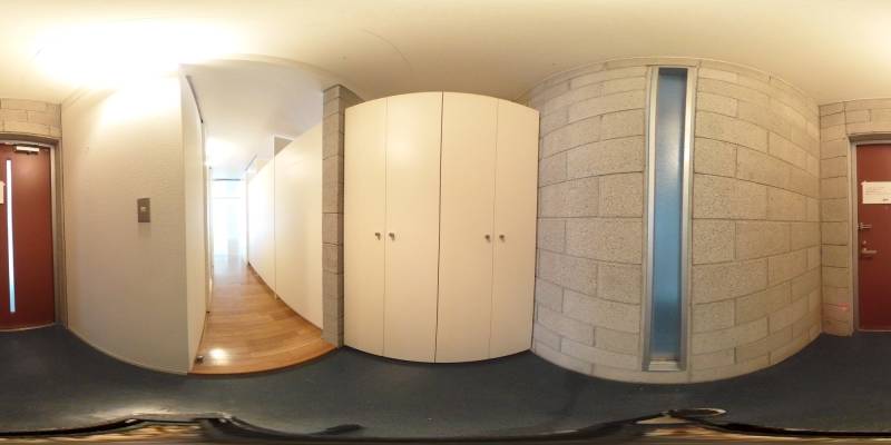 パノラマ画像玄関