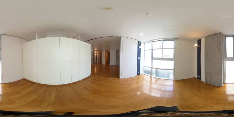 パノラマ画像洋室