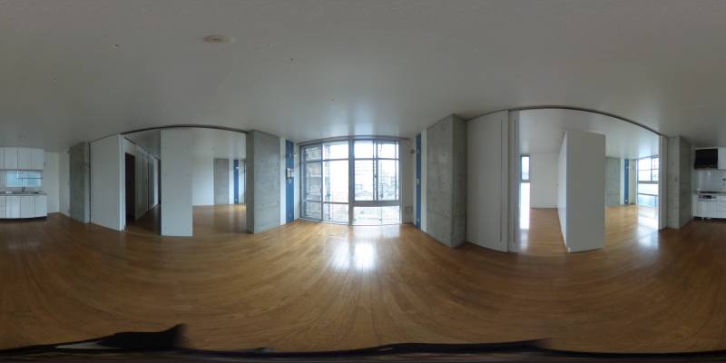 パノラマ画像リビング