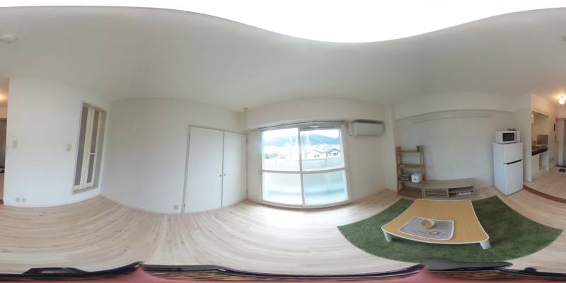 パノラマ画像洋室