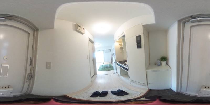 パノラマ画像玄関