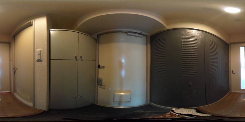 パノラマ画像玄関