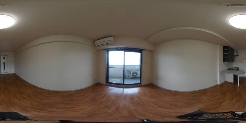 パノラマ画像洋室