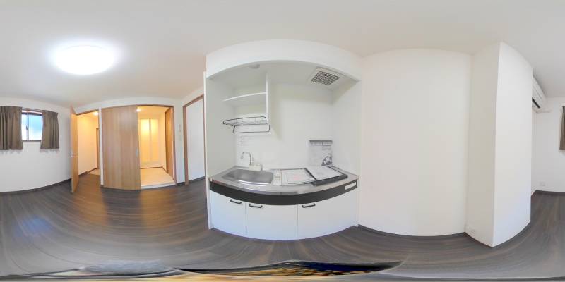 パノラマ画像キッチン