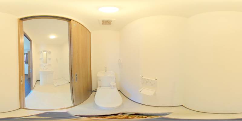 パノラマ画像トイレ