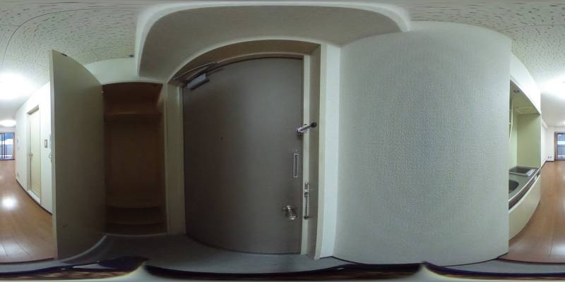 パノラマ画像玄関