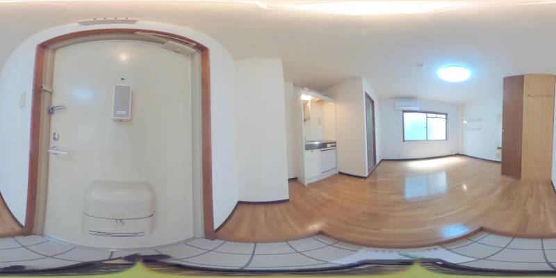 パノラマ画像玄関