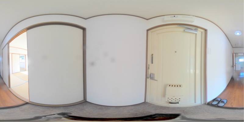 パノラマ画像玄関