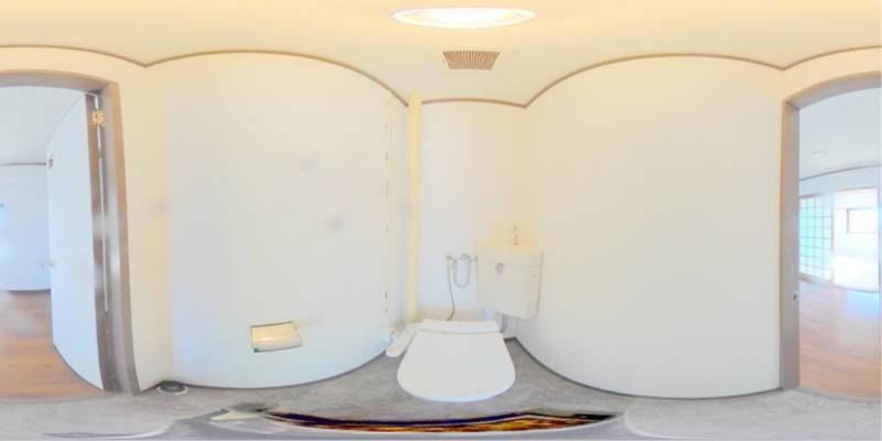 パノラマ画像トイレ