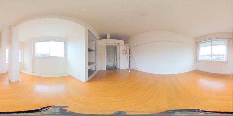 パノラマ画像洋室