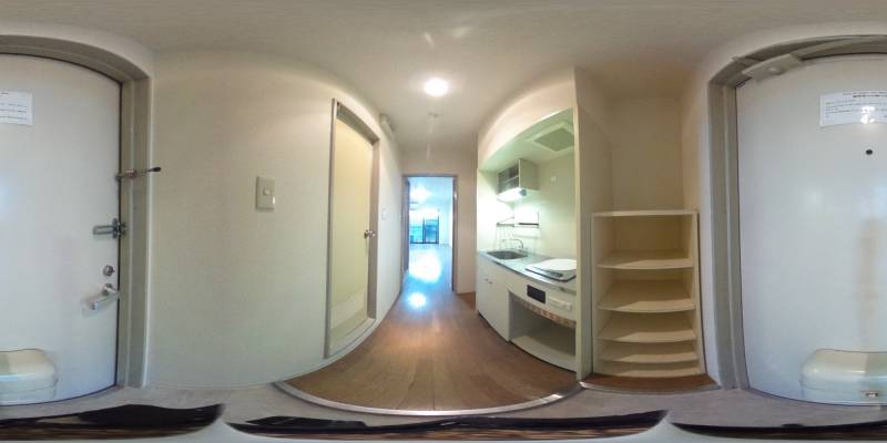 パノラマ画像玄関